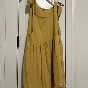 Yellow Sleeveless Dress
